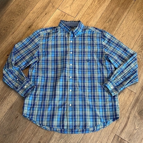Chaps Other - CHAPS | plaid button down shirt, size large